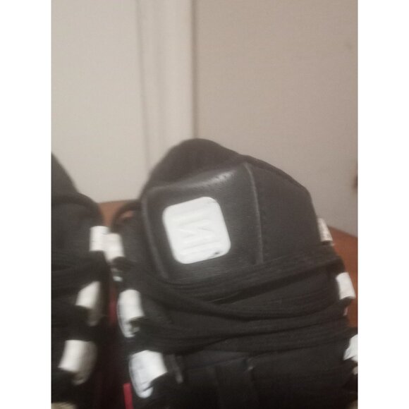 Nike Shox Avenue Womens Running Shoes Sneakers Black/Red 844131-003 Leather Sz 6 - Picture 6 of 13